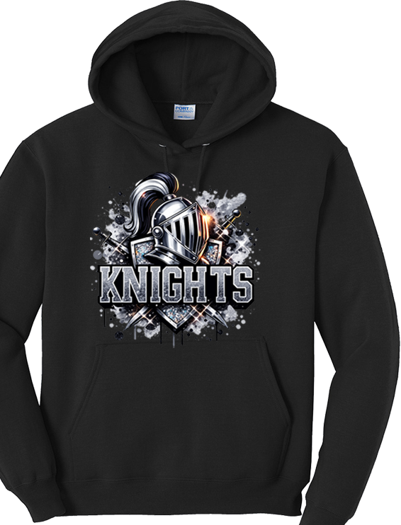 Windsor - Shiny Sparkly Knight - Black (Tee/DriFit/Hoodie/Sweatshirt)
