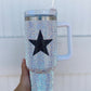 Crystal Navy Star Tumbler (Pre-Order Ships 12/15)