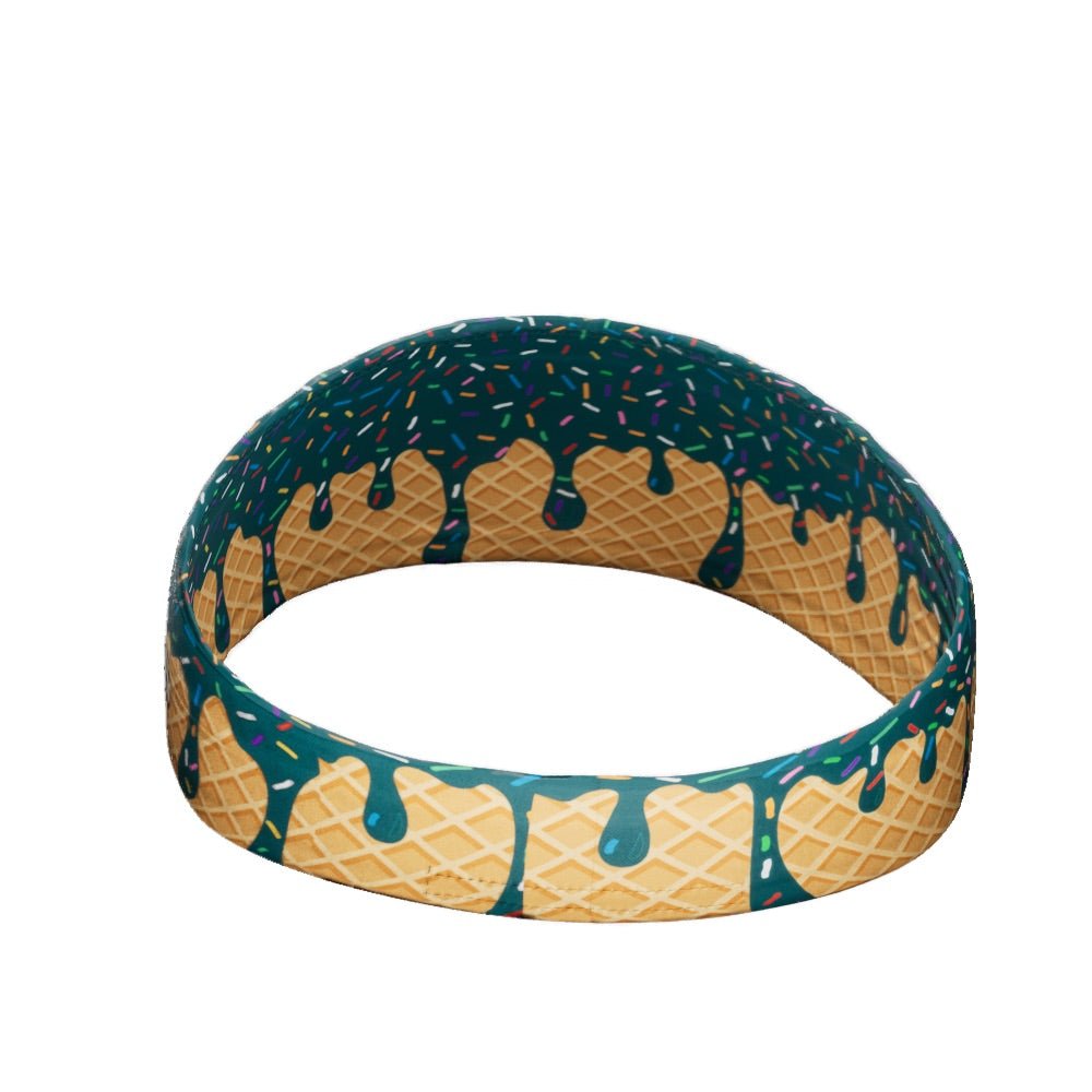 Teal Ice Cream Headband