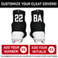 White Cleat Covers