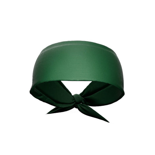 Green Tie Headband