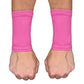 Pink Wrist Support Sleeves