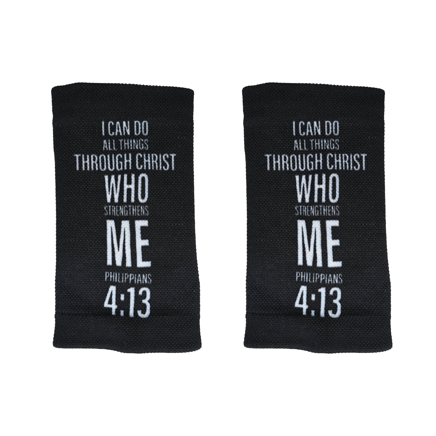 Philippians 4:13 Cross Wrist Support Sleeves