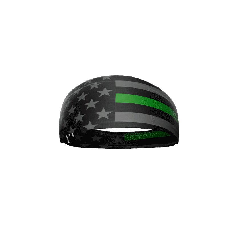 Thin Green Line Headband