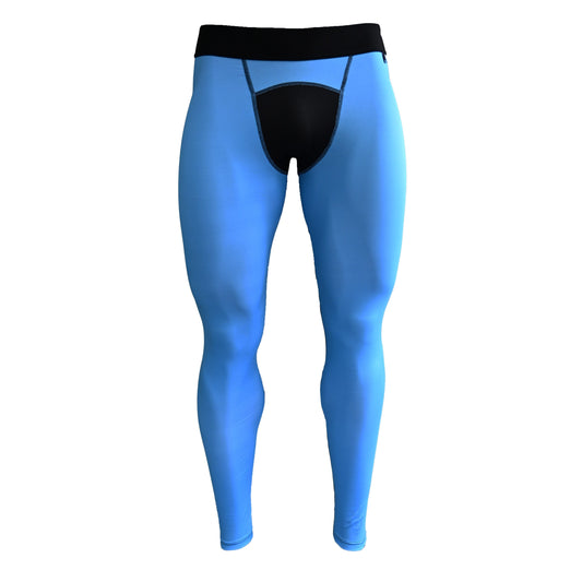 Light Blue Compression Tights