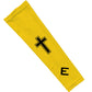 Faith Cross Yellow Arm Sleeve