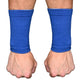 Blue Wrist Support Sleeves