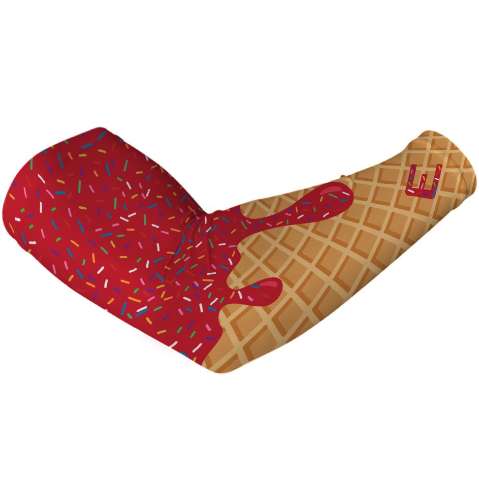 Red Ice Cream Arm Sleeve