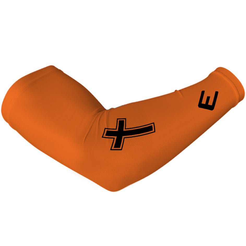 Faith Cross Orange Arm Sleeve