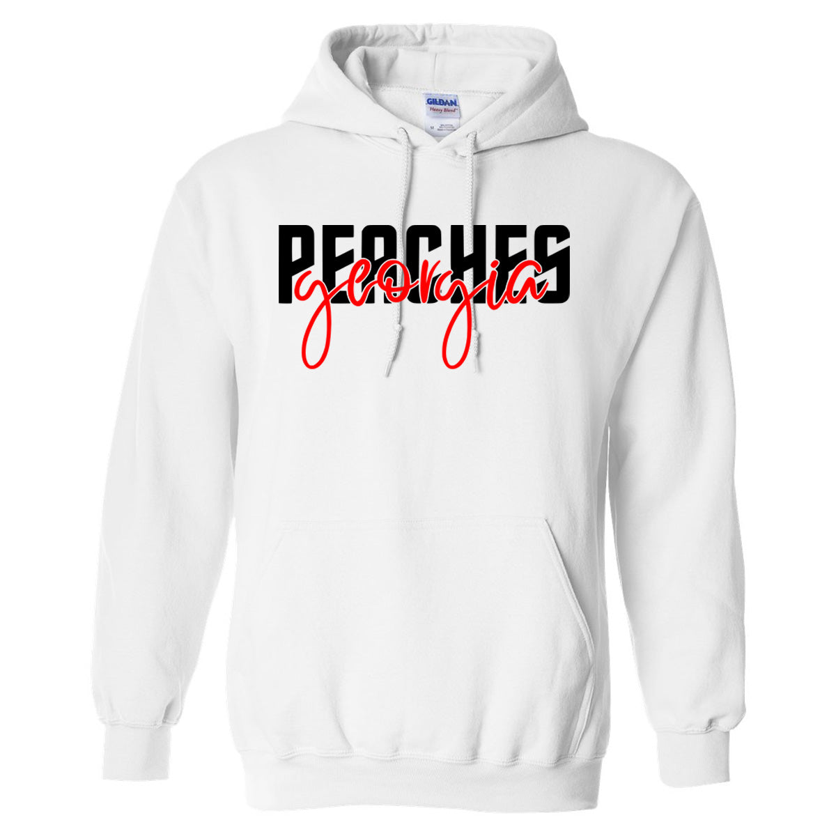 Peaches - Georgia Peaches Block Script  (Tee/Drifit/Hoodie/Sweatshirt)