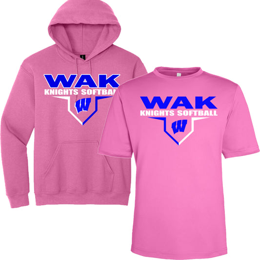 Windsor - WAK Knights Softball W - Pink (DriFit/Hoodie)