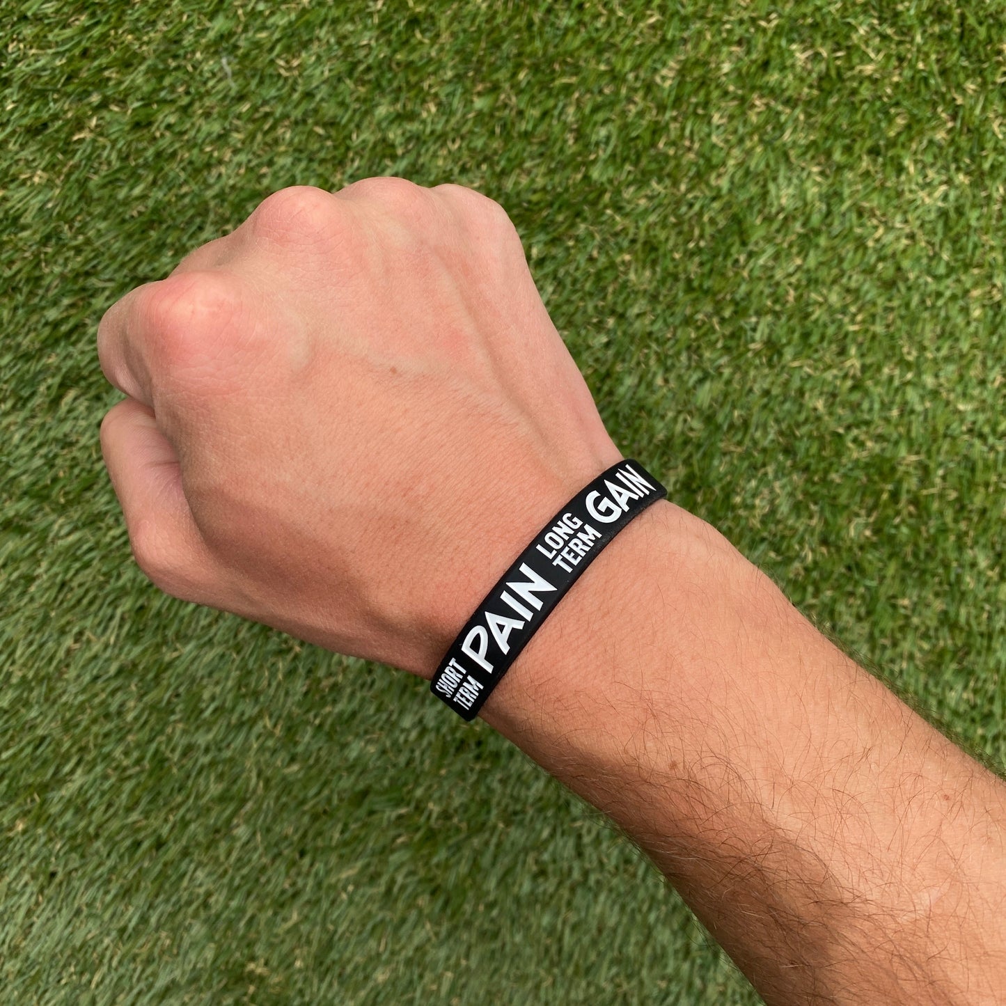 SHORT TERM PAIN LONG TERM GAIN Wristband - Southern Grace Creations