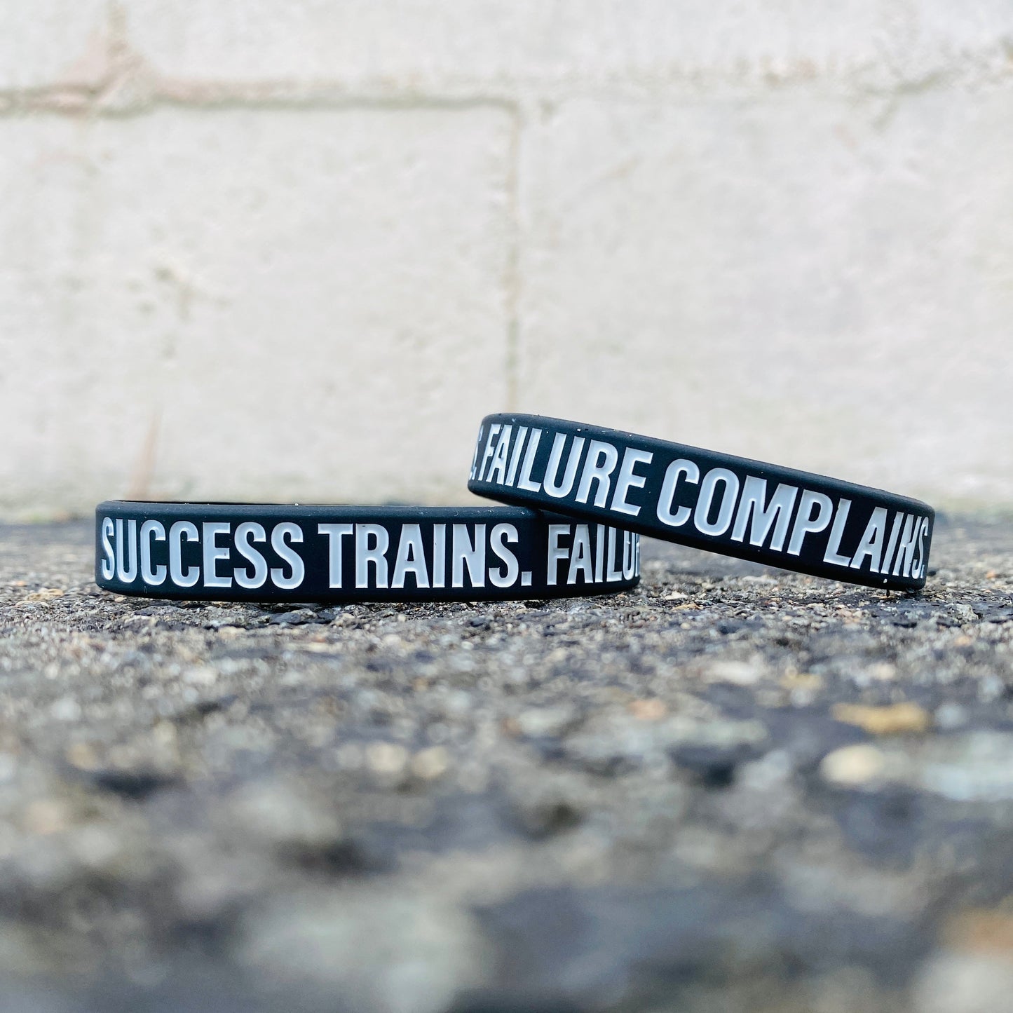 SUCCESS TRAINS. FAILURE COMPLAINS. Wristband - Southern Grace Creations