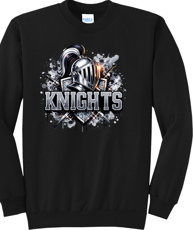 Windsor - Shiny Sparkly Knight - Black (Tee/DriFit/Hoodie/Sweatshirt)