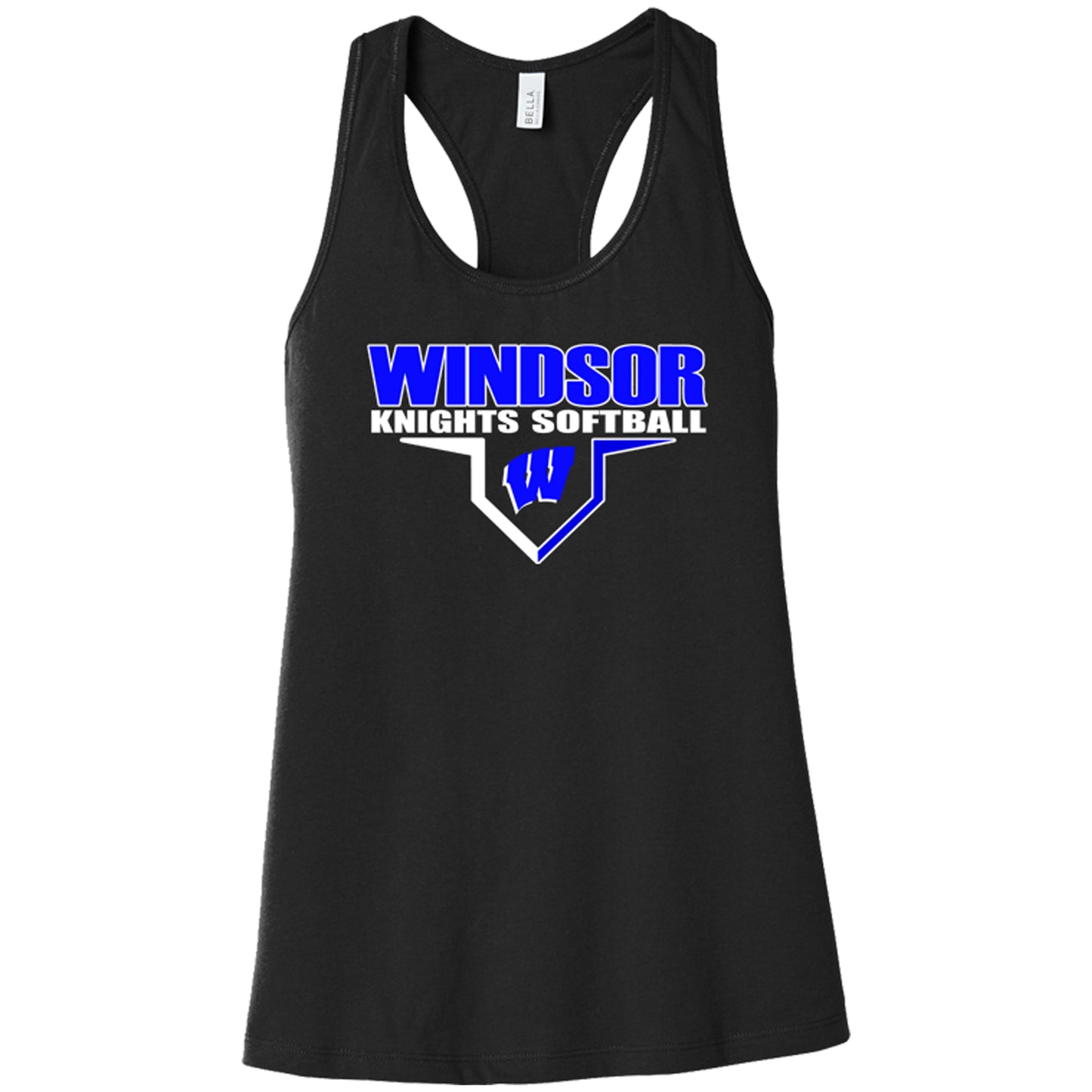 Windsor - Windsor Knights Softball W - Black (Tee/DriFit/Hoodie/Sweatshirt)