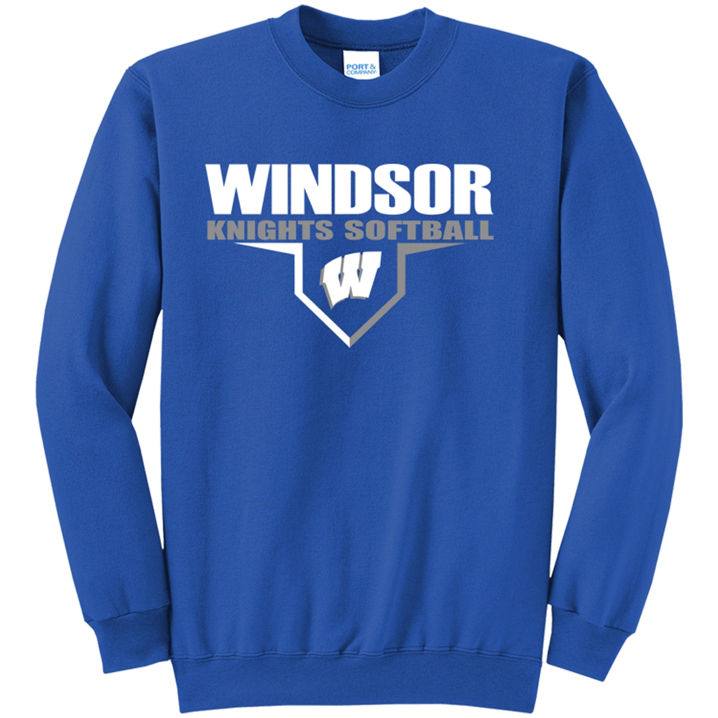 Windsor - Windsor Knights Softball W - Royal (Tee/DriFit/Hoodie/Sweatshirt)
