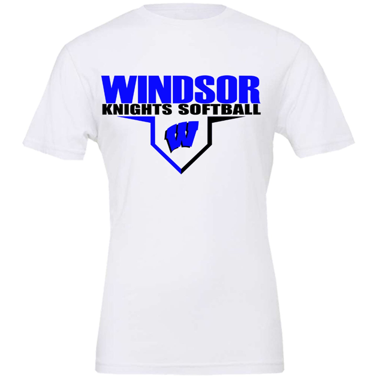 Windsor - Windsor Knights Softball W - White (Tee/DriFit/Hoodie/Sweatshirt)