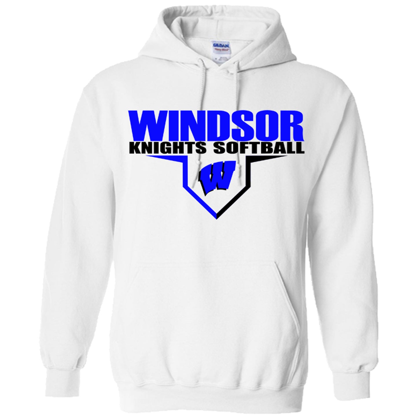 Windsor - Windsor Knights Softball W - White (Tee/DriFit/Hoodie/Sweatshirt)