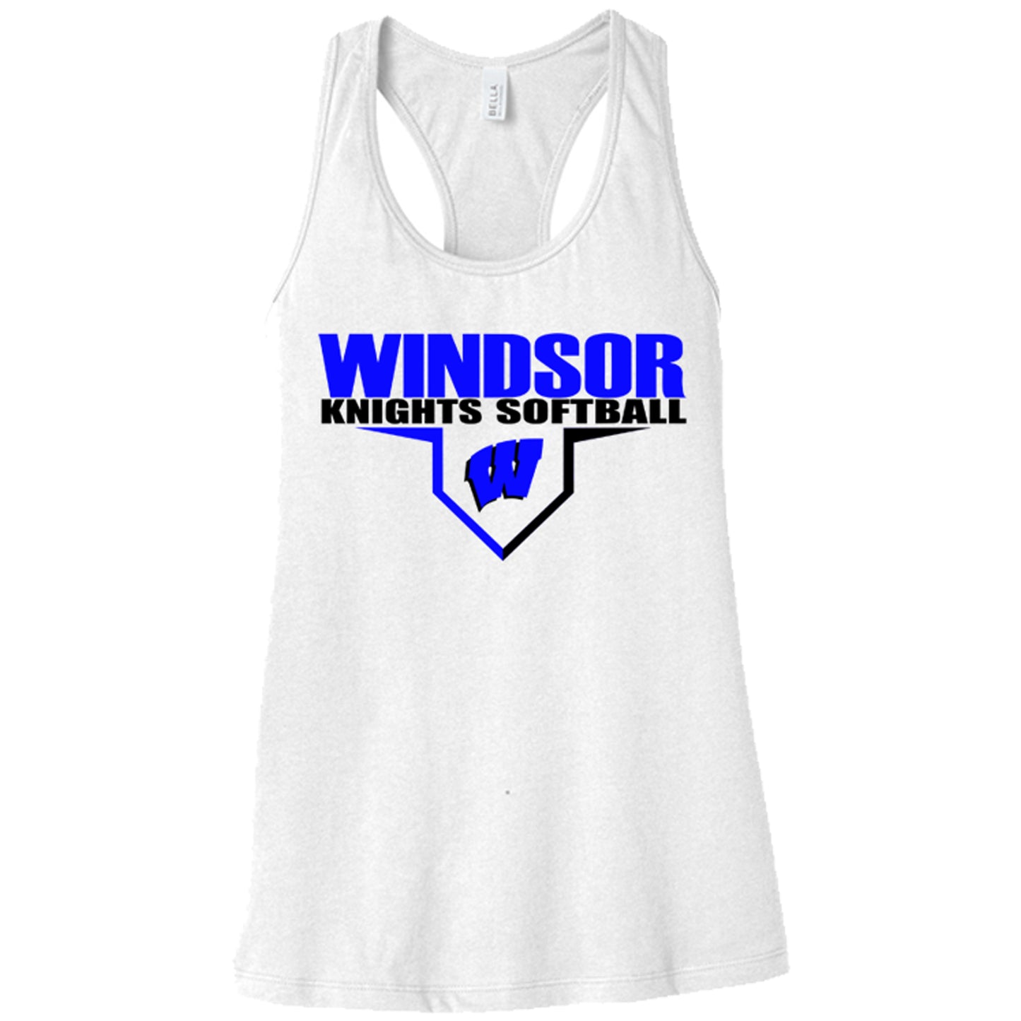 Windsor - Windsor Knights Softball W - White (Tee/DriFit/Hoodie/Sweatshirt)
