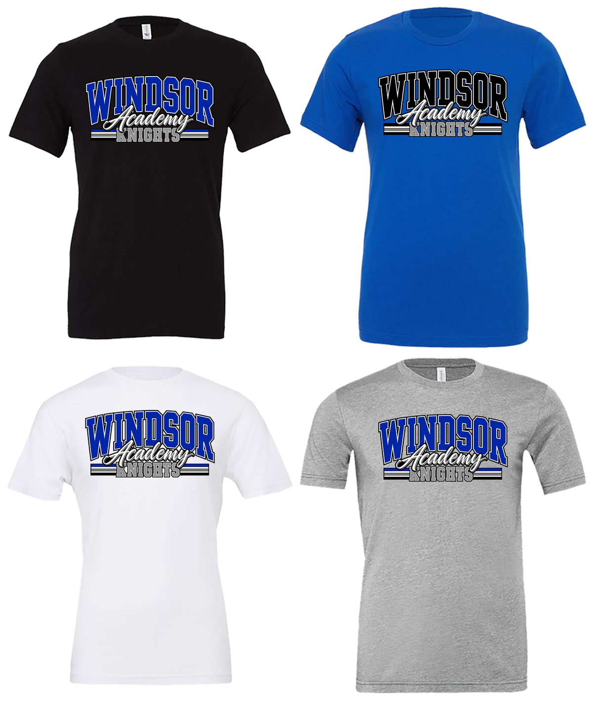Windsor - Windsor Academy Knights (Basic Design 2) (Tee/Drifit/Sweatshirt/Hoodie)