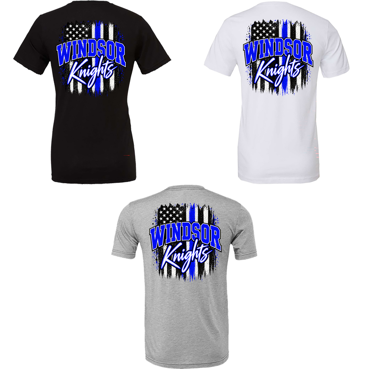 Windsor - Windsor Knights Thin Blue Line Flag (Tee/Drifit/Sweatshirt/Hoodie)