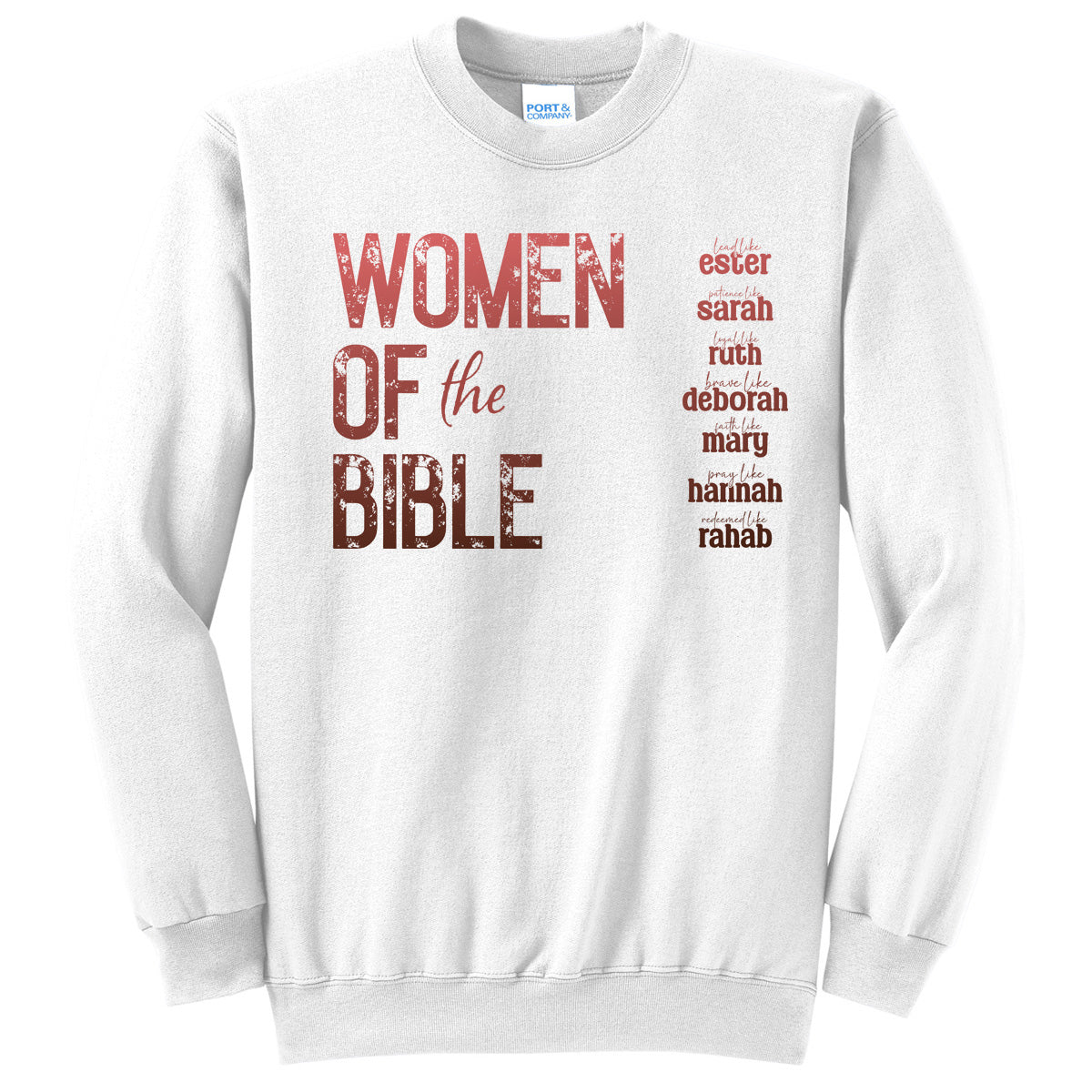 Women of the Bible - White (Tee/Hoodie/Sweatshirt)