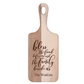 Acacia Cutting Board- 4x12 - Southern Grace Creations