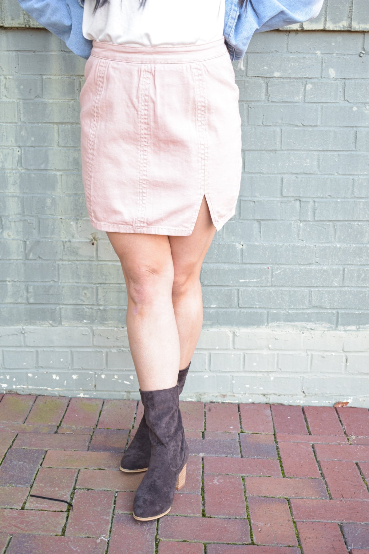 All About You Skirt-Pink - Southern Grace Creations