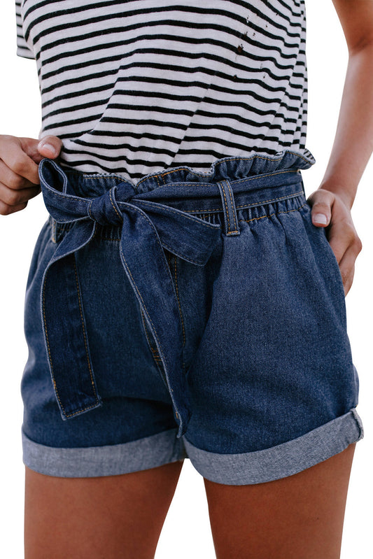 Always Shorts in Denim - Southern Grace Creations