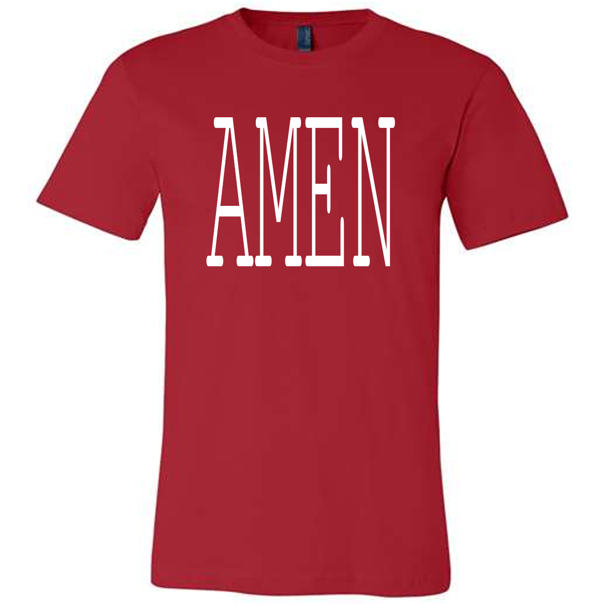 Amen Big - Red Tee - Southern Grace Creations