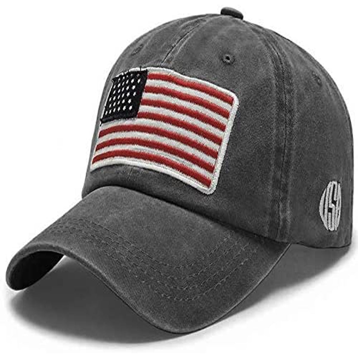 American Flag Hats - Vintage Black - Southern Grace Creations