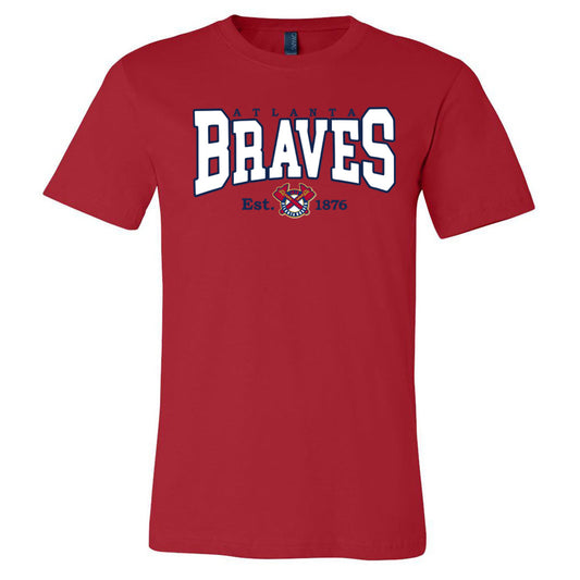 Atlanta Braves Est. 1876 - Red (Tee/Hoodie/Tank/Sweatshirt) - Southern Grace Creations