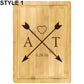 BAMBOO BLOCK CUTTING BOARD - Engravable (ZNHC0036) - Southern Grace Creations
