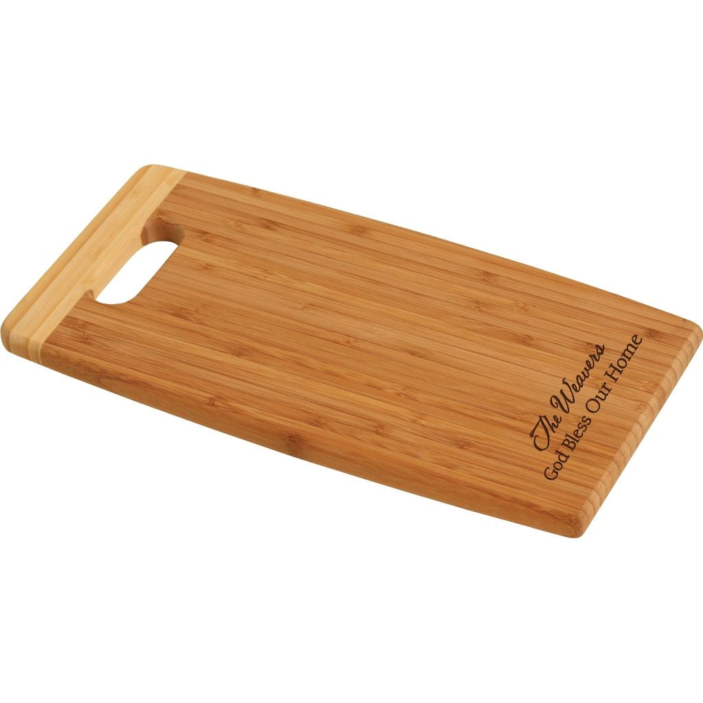 BAMBOO CUTTING BOARD - Engravable (ZNHC03) - Southern Grace Creations