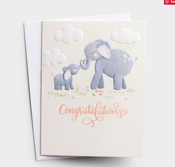 Baby - Congratulations Card - Southern Grace Creations