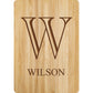 Bamboo Notebook (Engravable) - Southern Grace Creations