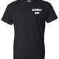 Baseball Flag Tee - Black Short Sleeve Tee - Southern Grace Creations