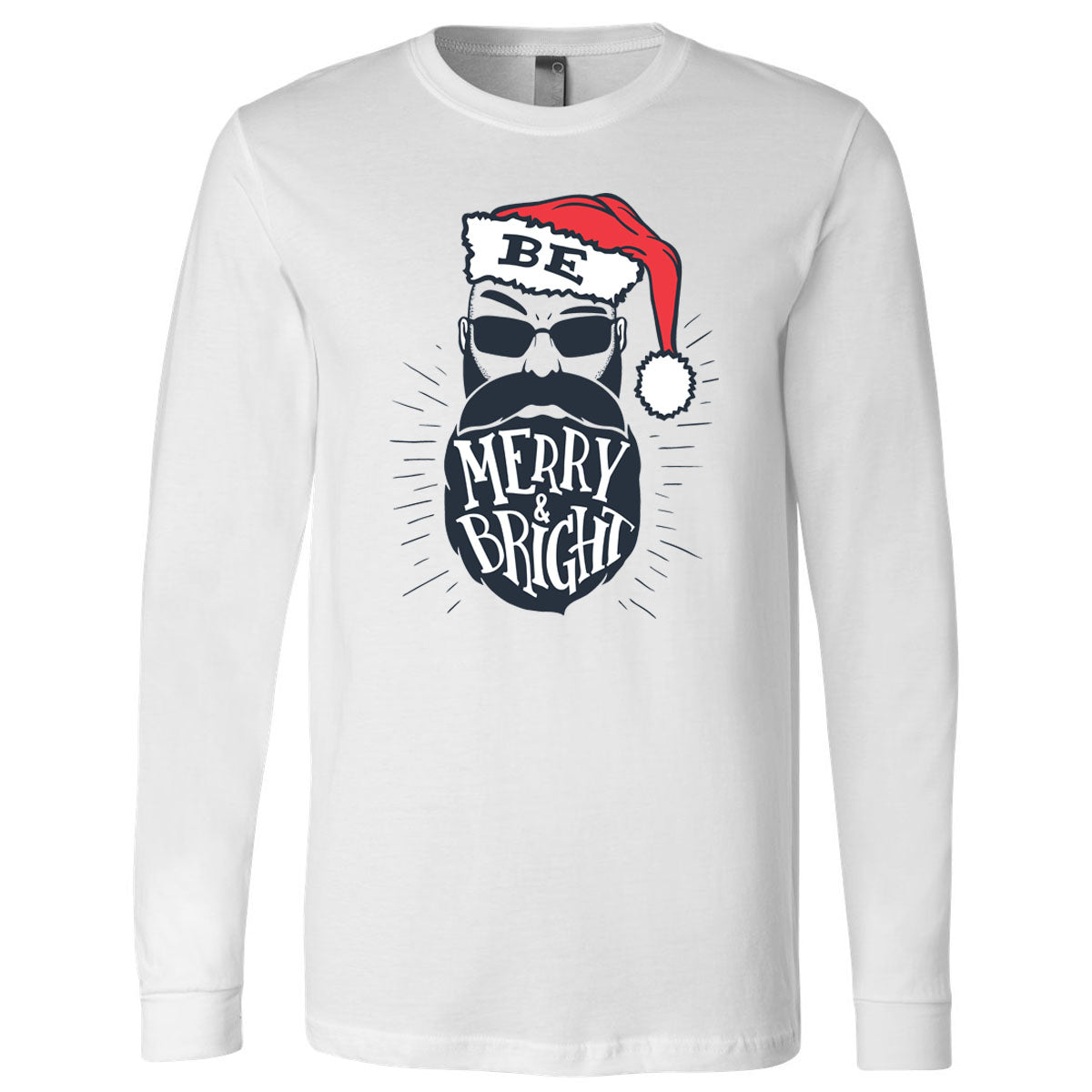 Be Merry & Bright Man Tee - Southern Grace Creations