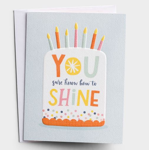 Birthday - You Shine Card