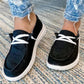 Black Solid Canvas Shoes - Southern Grace Creations