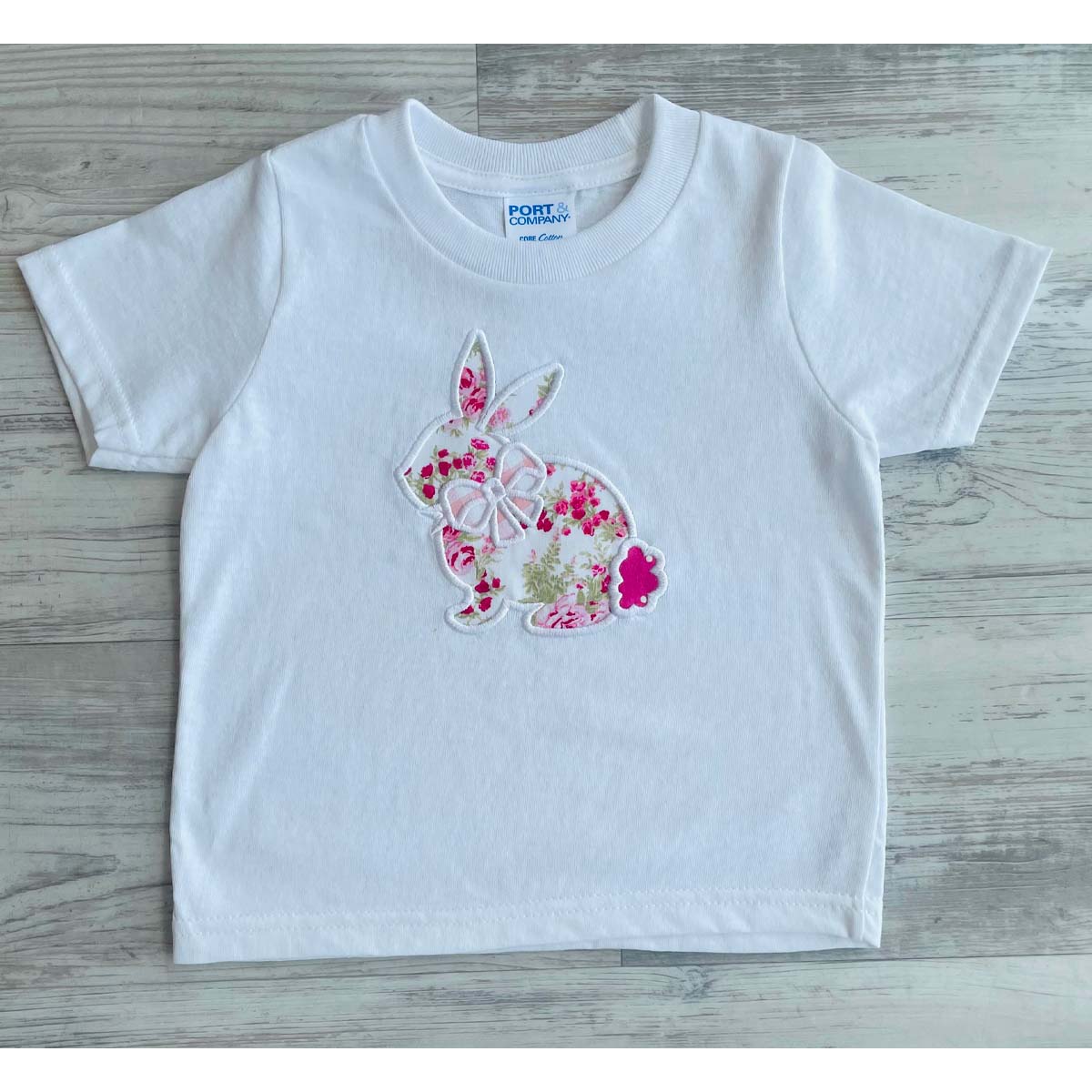 Blossom Bunny Tee - Southern Grace Creations