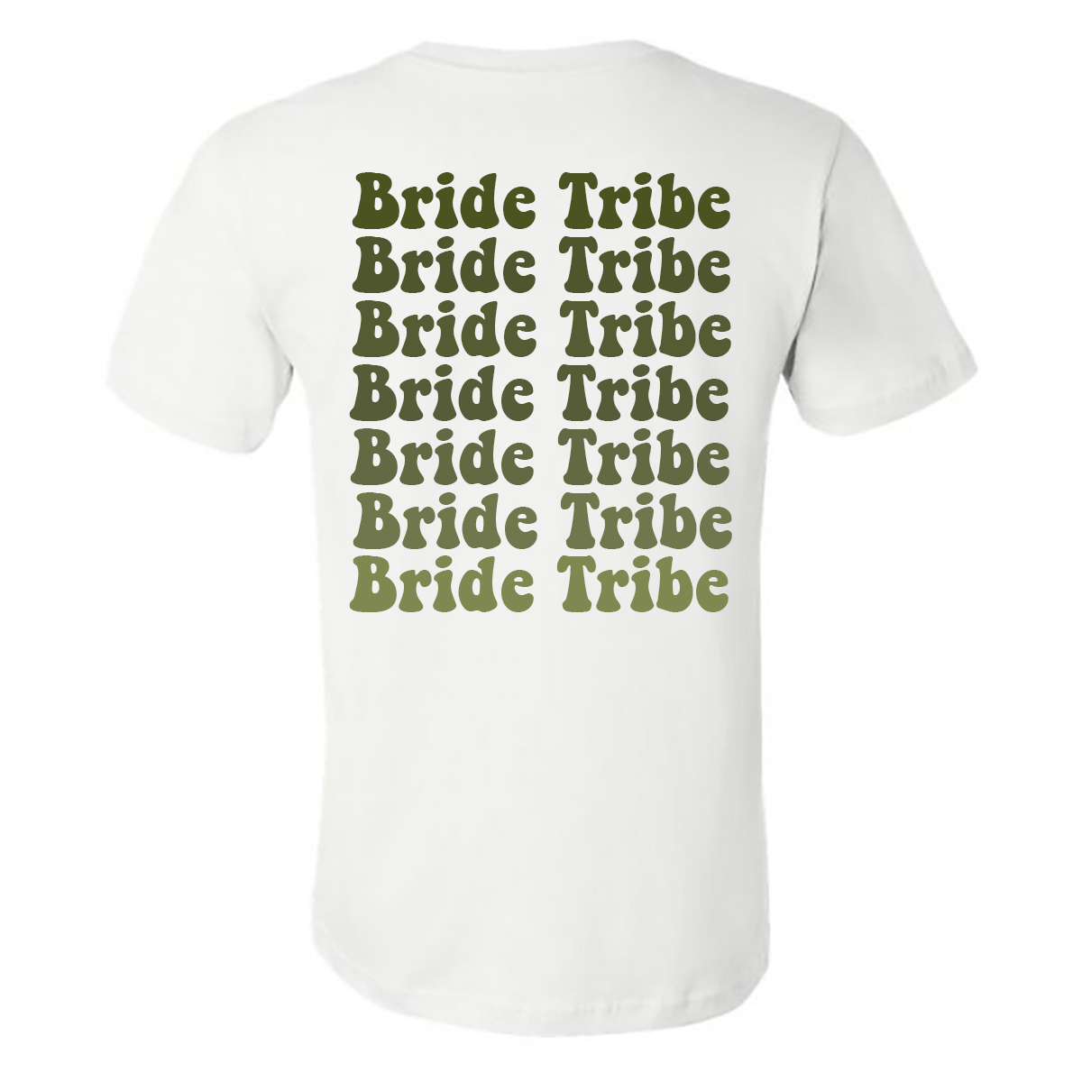 Bride Tribe - Bride (White Tee) - Southern Grace Creations