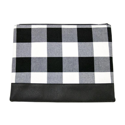 Buffalo Check Pouch - Southern Grace Creations