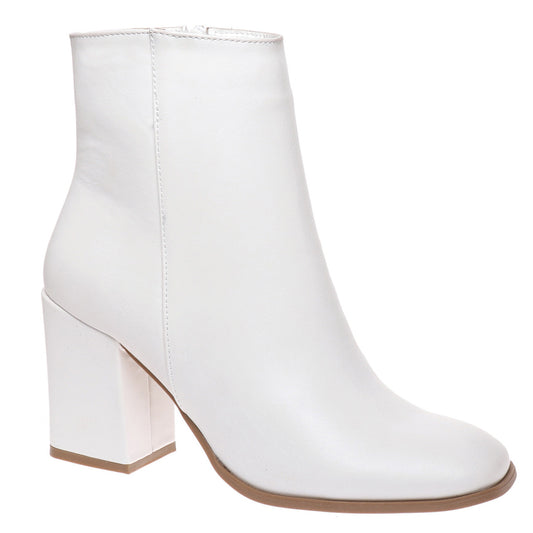 Calma White Booties - Southern Grace Creations