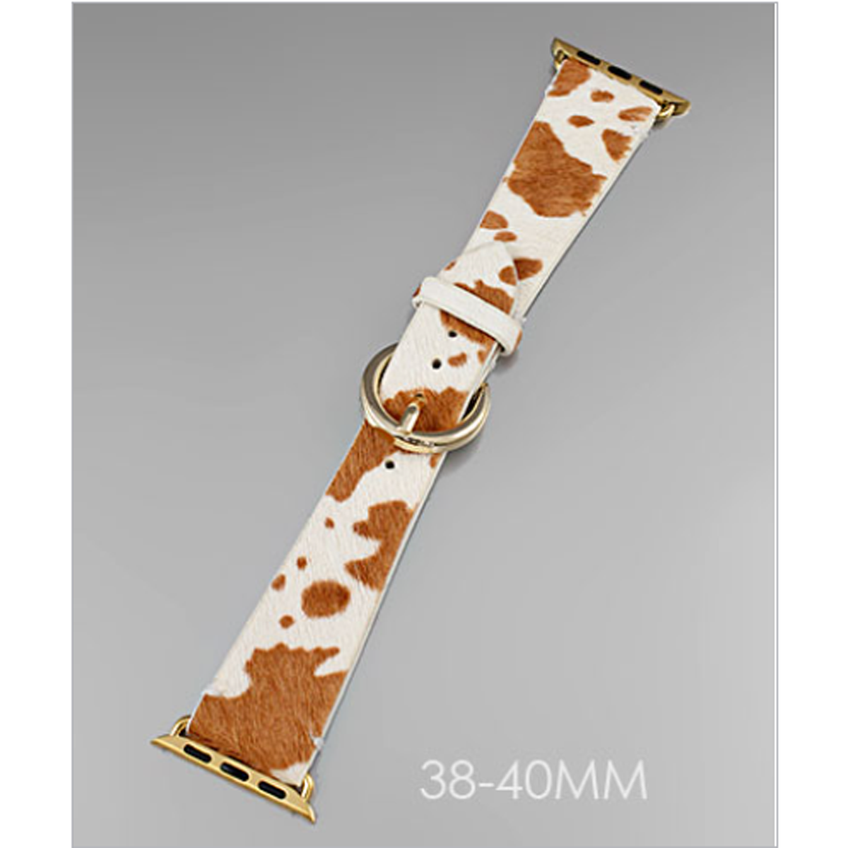 Caramel The Cow- 38-40MM Smartwatch Band - Southern Grace Creations