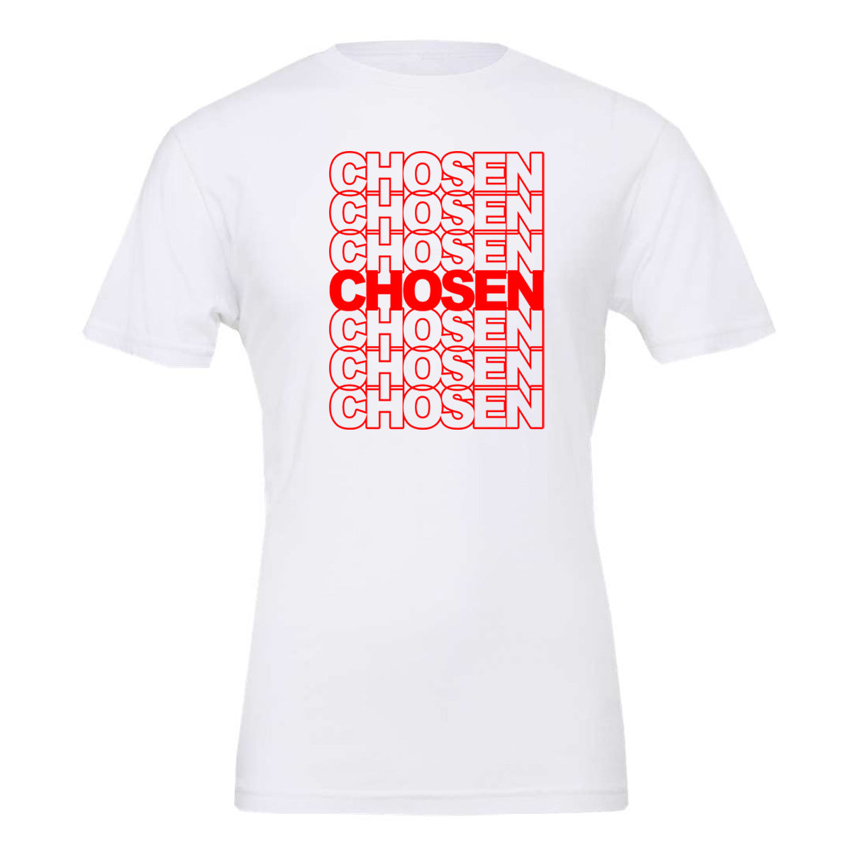 Chosen Chosen Chosen - White (Tee/Hoodie/Sweatshirt) - Southern Grace Creations
