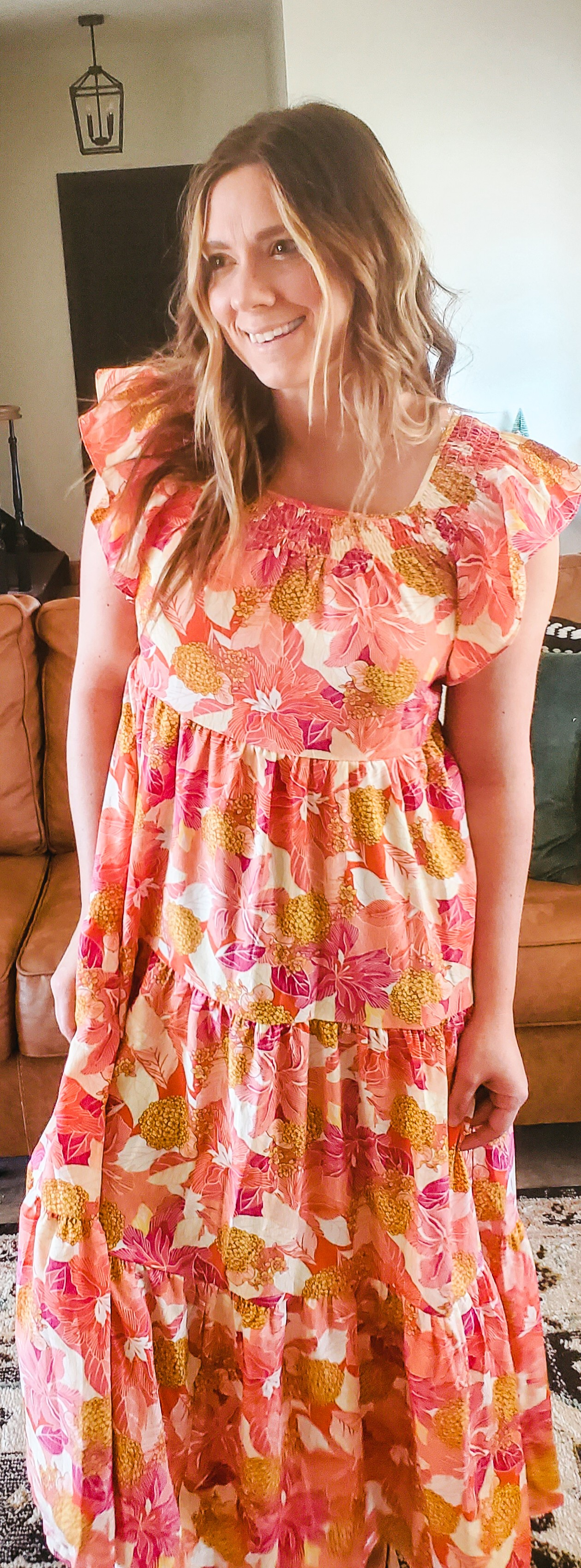 Colorful Days Floral Dress - Southern Grace Creations