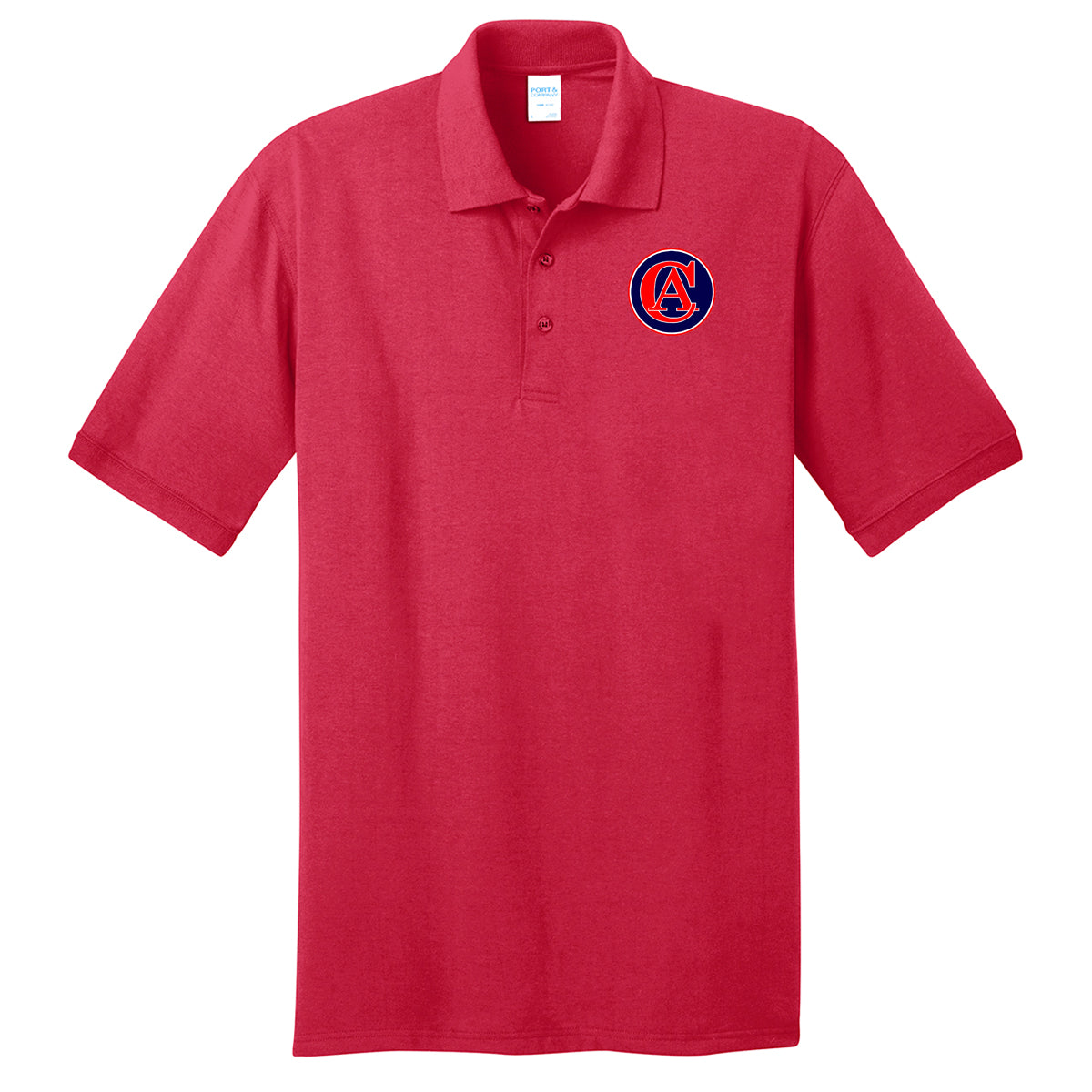 Covenant - Adult Polo - Red (KP55) - Southern Grace Creations
