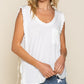 Criss cross Lace up Open Back Tank Top - Southern Grace Creations