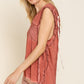 Criss cross Lace up Open Back Tank Top - Southern Grace Creations